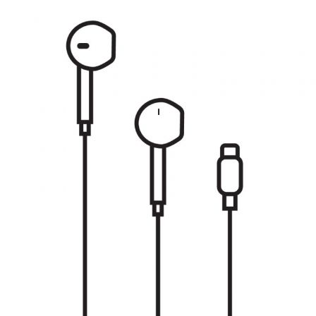 Apple EarPods con conector Lightning, Blanco